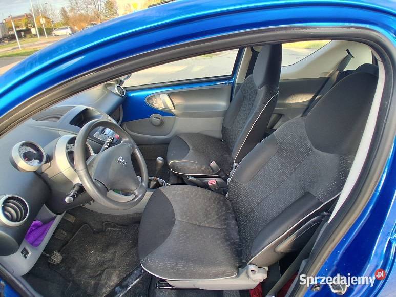 Peugeot 107 10 Klima Zarejestrowany w RP poduszka powietrzna Słupca sprzedam