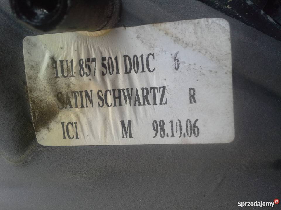 Skoda Octavia 1 lusterko lusterka zewnętrzne Karoseria