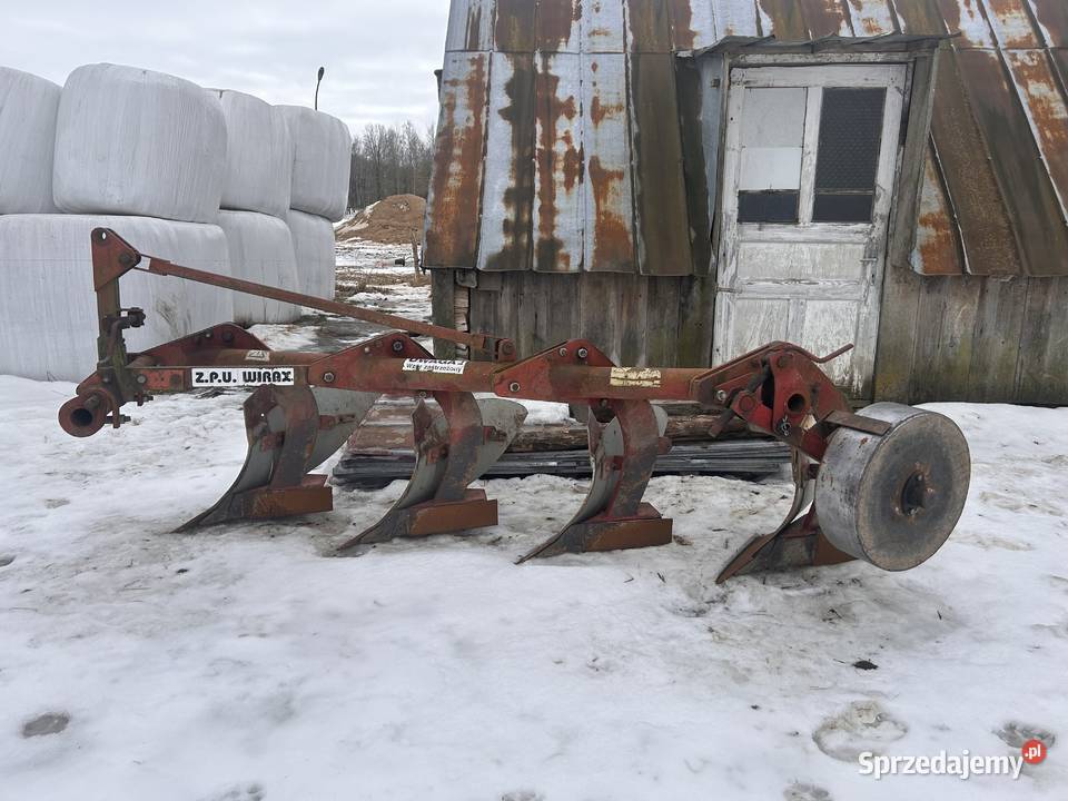 Pług zagonowy czteroskibowy Dąbrowa Białostocka