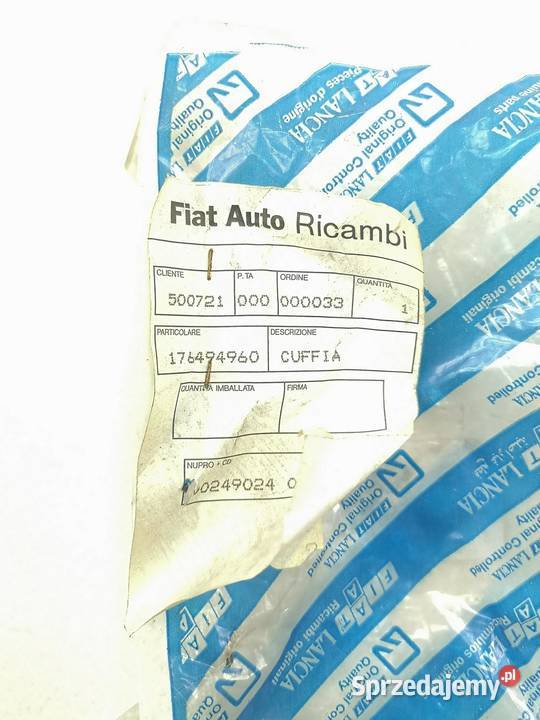 MIESZEK HAMULCA RĘCZNEGO FIAT CROMA 19901996 Gałki i mieszki