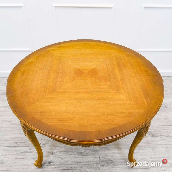 Drewniana ŁAWA francuska LUDWIK OKRĄGŁA Ława Kalisz