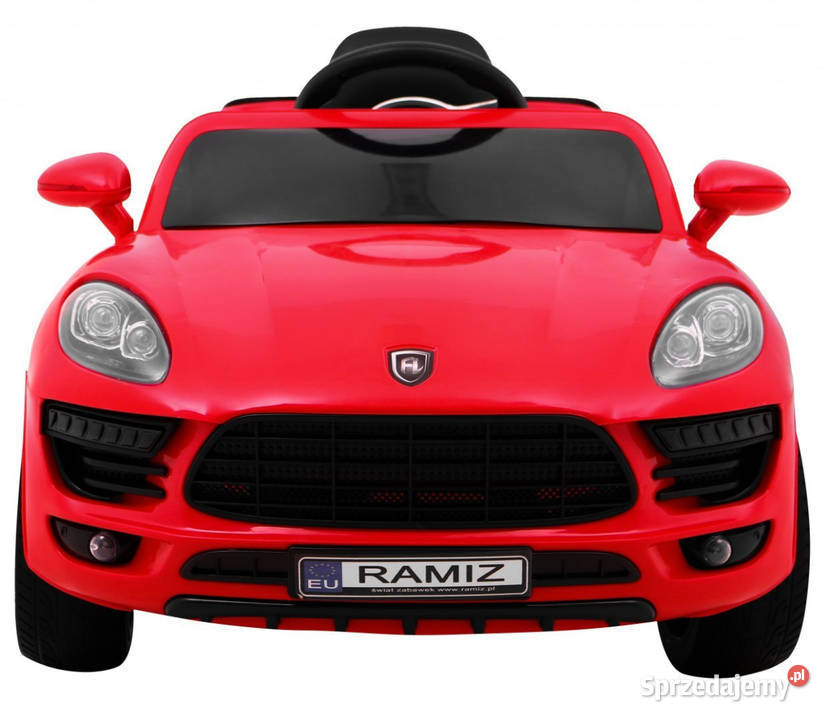 Autko TurboS na akumulator dzieci Czerwony Suv Łopuszno