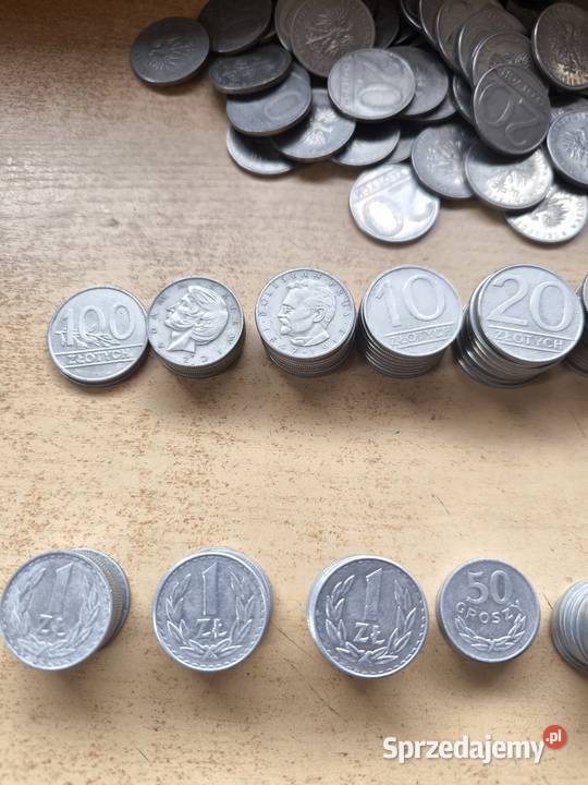 Bilon z okresu PRL łącznie 211 sztuk sprzedam