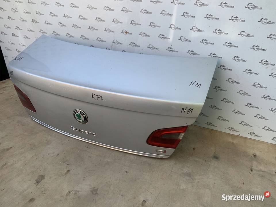 SKODA SUPERB II 10r klapa tył Kielce