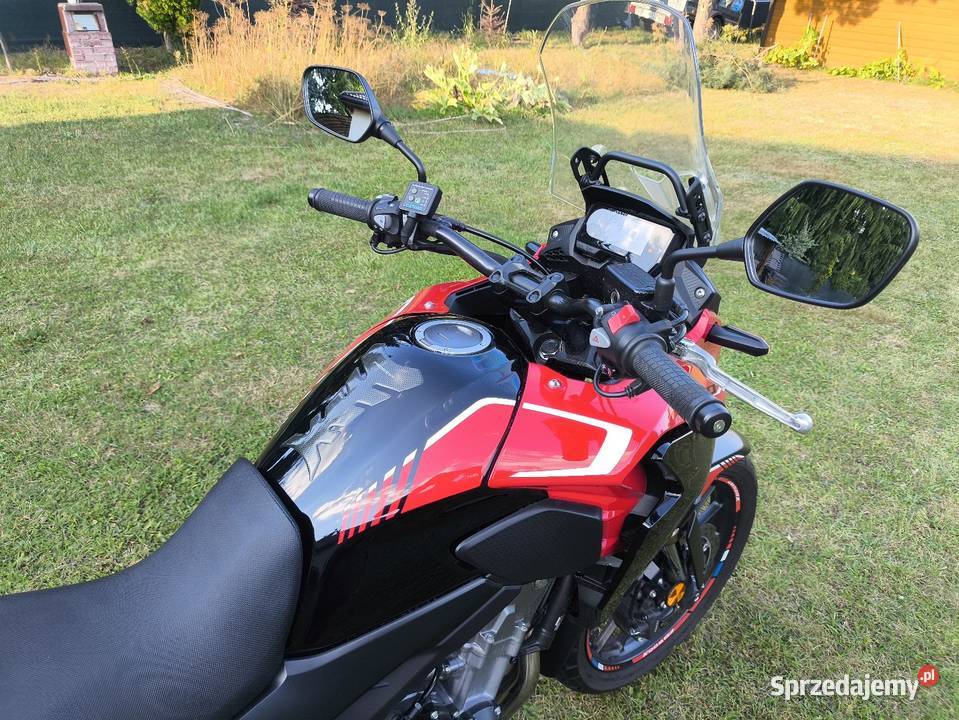 Honda CB500X pierwszy wł salon OKAZJA czerwony Łódź