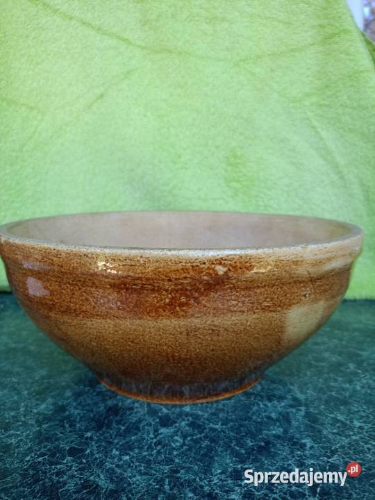 Ręcznie robiona misa ceramiczna makutra sprzedam