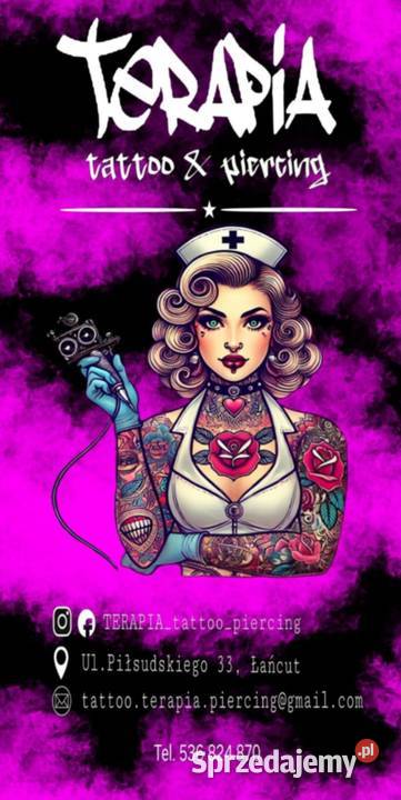 Tatuaż Studio tatuazu Terapia tattoo piercing Łańcut