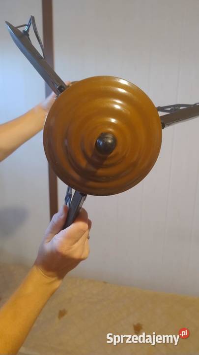 2 lampy sufitowe żyrandol 3 ramienny i 3 sztuki Miechów