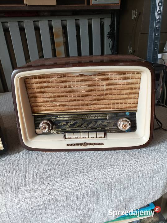 Małe radia lampowe Telefunken Loewe Opta mazowieckie