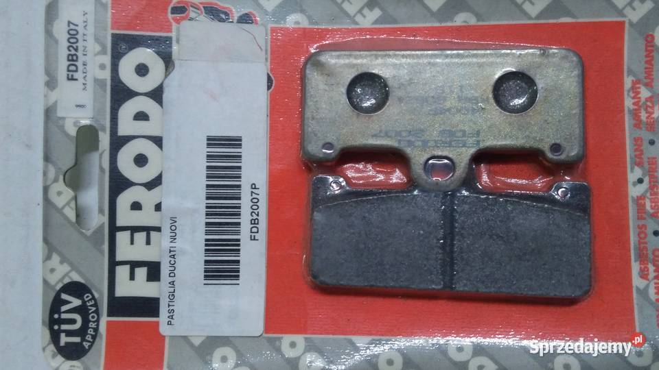 Klocki hamulcowe Ferodo FDB2007P Ducati 748 955 Bielsk Podlaski sprzedam