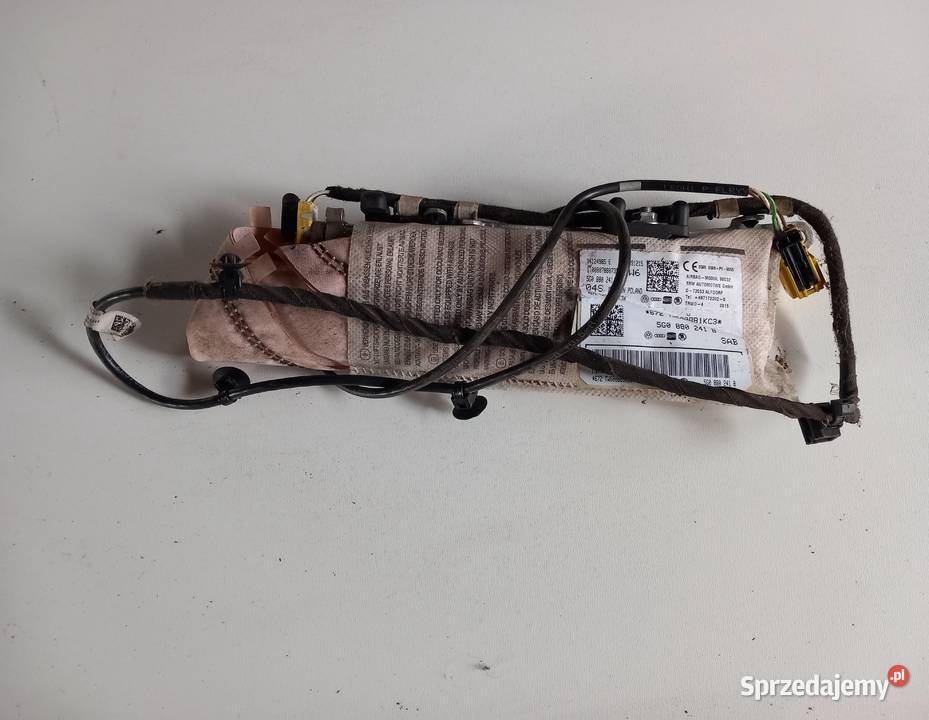 Poduszka Fotela Airbag Volkswagen Golf VII osobowe Ostrów Wielkopolski
