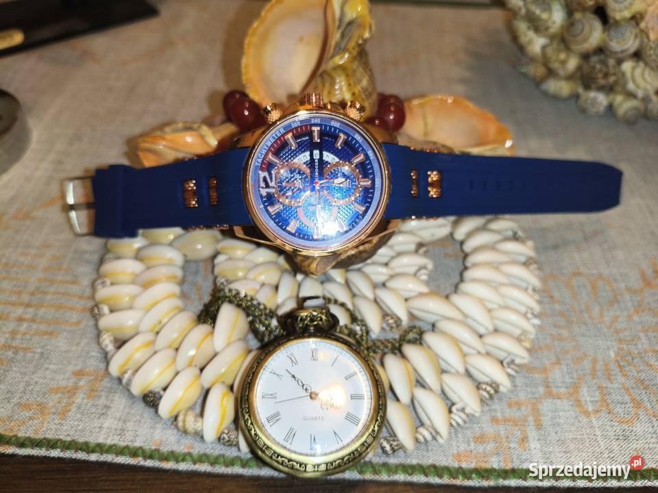 Nowe ładne męskie dwa zegarki Świdnica