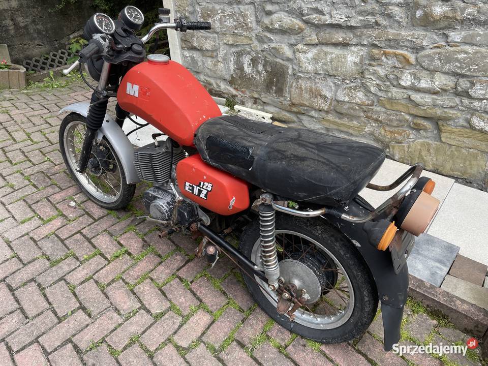 1986 MZ ETZ 125 małopolskie Mszana Dolna sprzedam