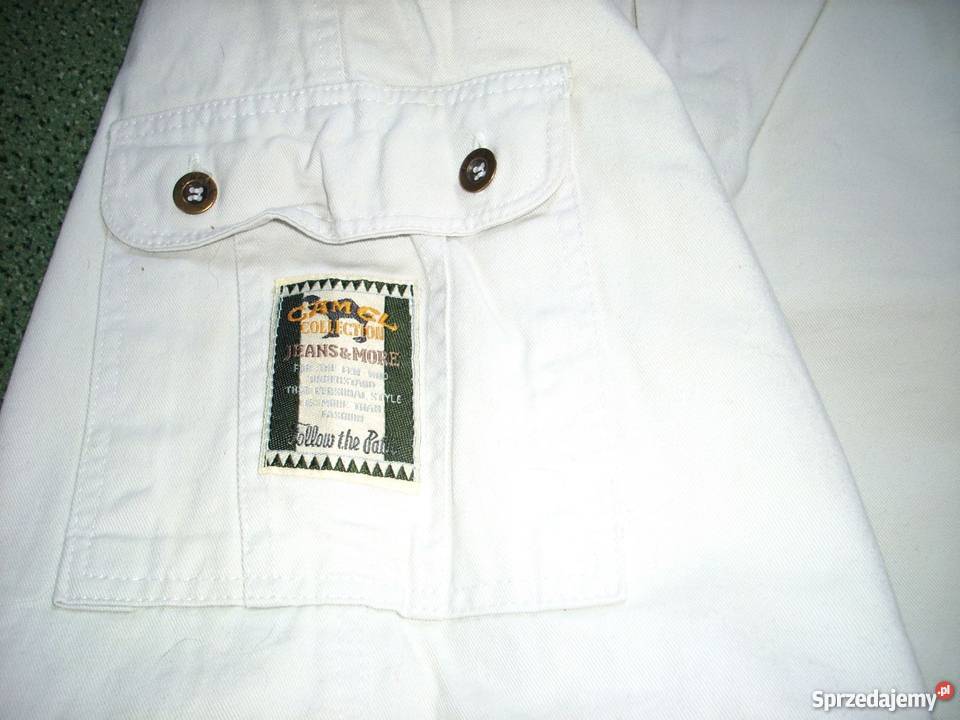 CAMEL szorty spodenki jeans j nowe 36 S Spodnie Nowy Sącz