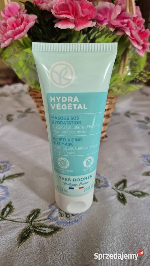 Nawilżająca maska SOS 75 ml Hydra Vgtal z Yves Dla kobiet śląskie Katowice