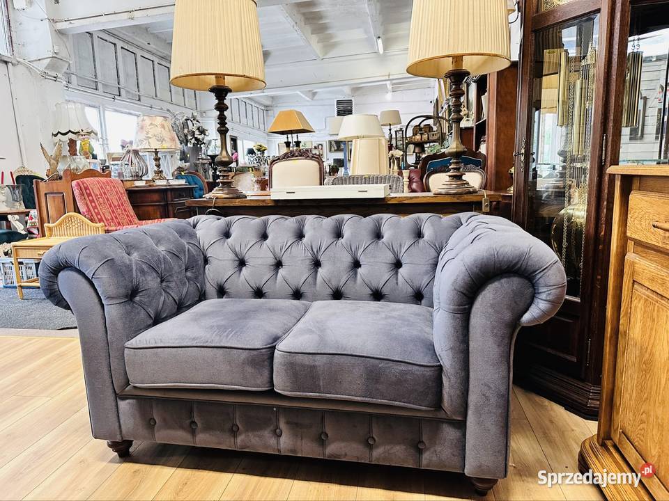ROGÓWKA 2os KANAPA w stylu chesterfield Bydgoszcz