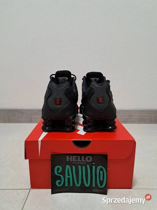 Buty Nike Shox TL r41 czarny Sportowe