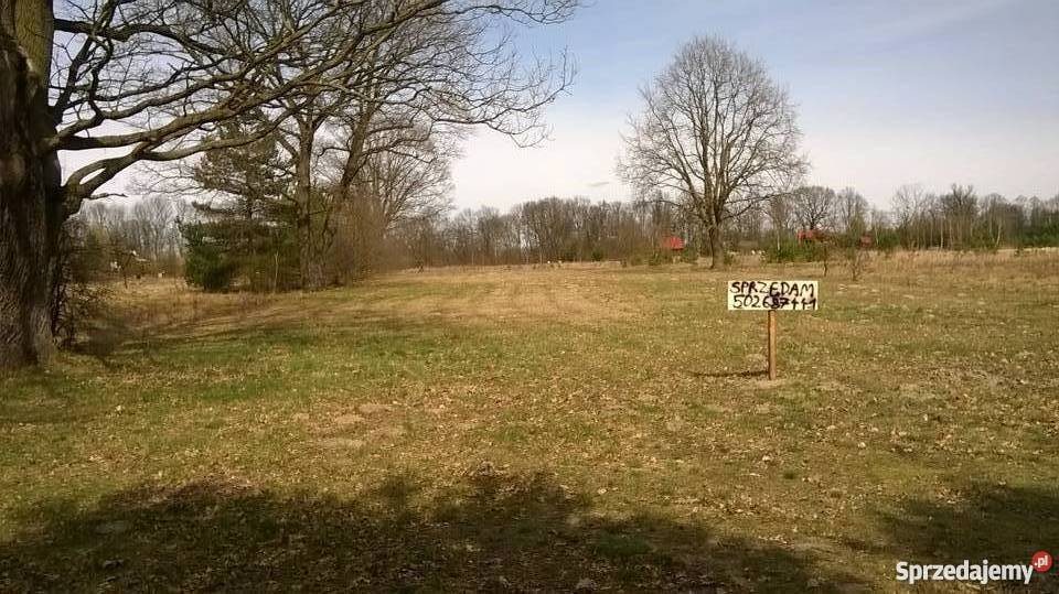 działka zalewem zegrzyńskim Arciechów 2700m2