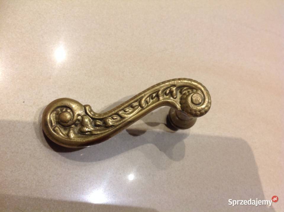 Stara Klamka Mosiężna Nowa Sól