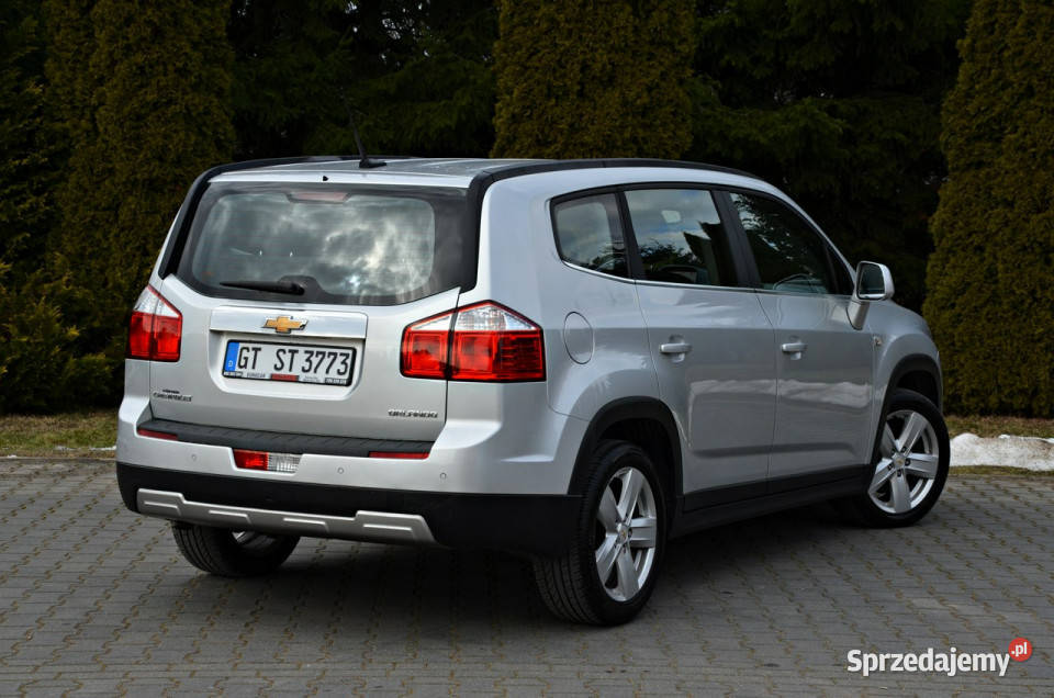 Chevrolet Orlando 18 16V 141 7 Osób Idealny srebrny