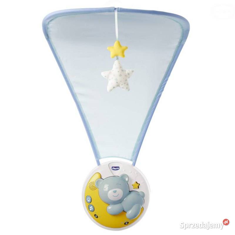 CHICCO PANEL NA ŁÓŻECZKO NEXT2MOON NIEBIESKI Chicco