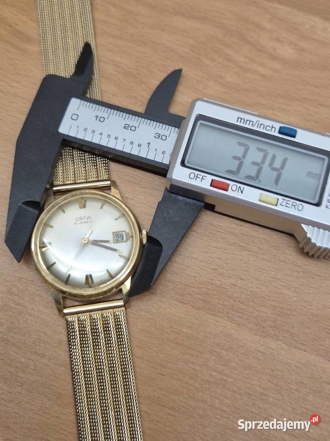 Zegarek vintage ORFA Herrenuhr Swiss Kolekcje Chorzów
