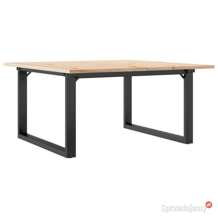 Stolik kawowy z czworokątnymi nogami 80x80x45 mazowieckie Warszawa