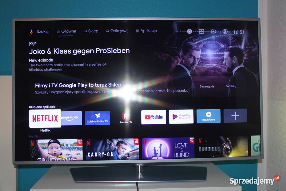 TV Philips 49PUS655112 4K Android HDR Pakość