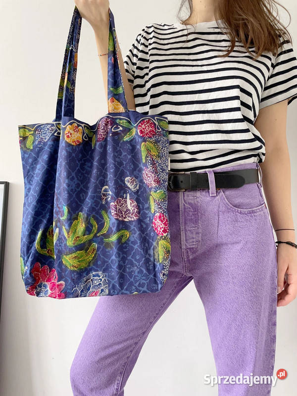 torba torebka na zakupy etno boho bali handmade Torby i torebki Warszawa