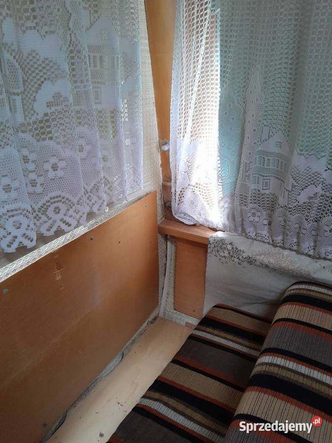 Przyczepa kempingowa 51m dwuosiowa sprzedam