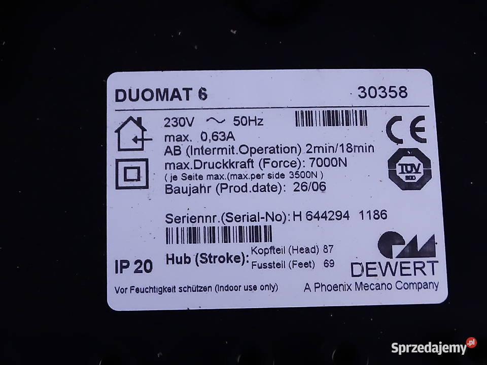 Elektryczny stelaż do łóżka regulowany pilotem