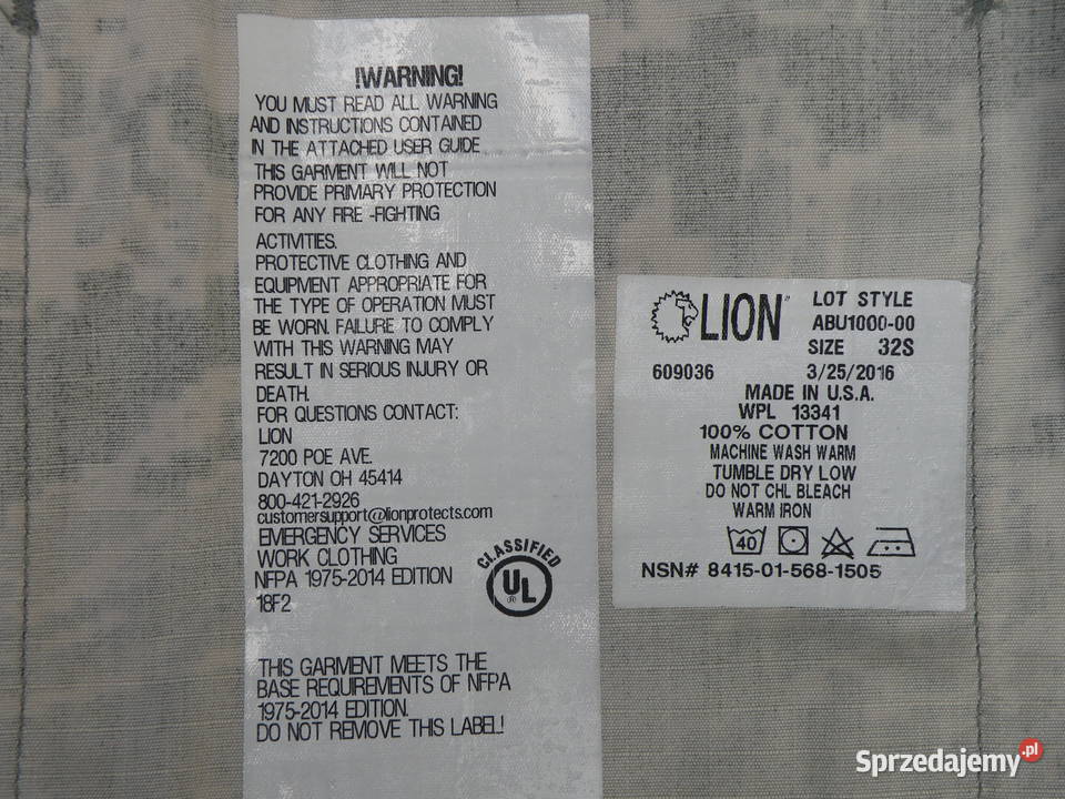 Bluza ABU tiger stripes 32S cotton Wrocław