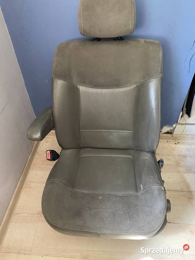 FOTEL LEWY PRZÓD PRZEDNI RENAULT ESPACE IV SZARA osobowe mazowieckie Warszawa sprzedam