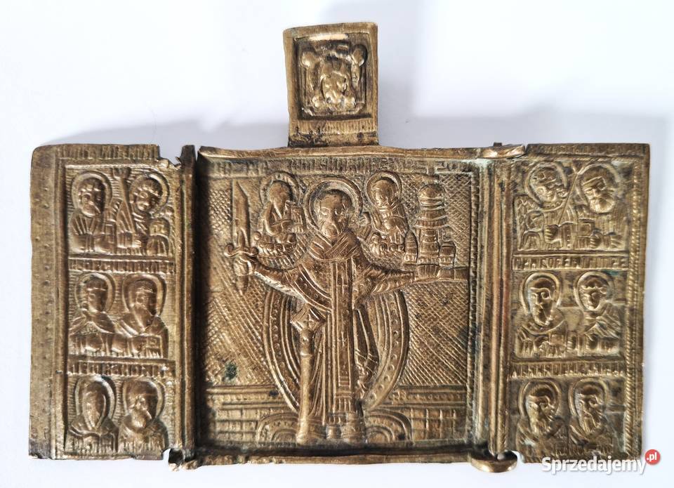 Ikona podróżna Święty Mikołaj Możajski 0422