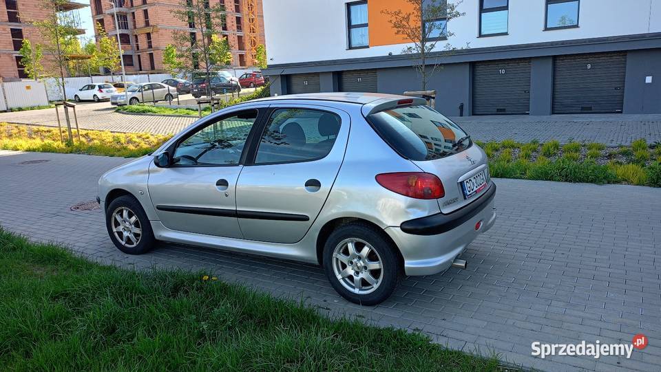 Peugeot 206 14 benzyna 2007 Gdańsk