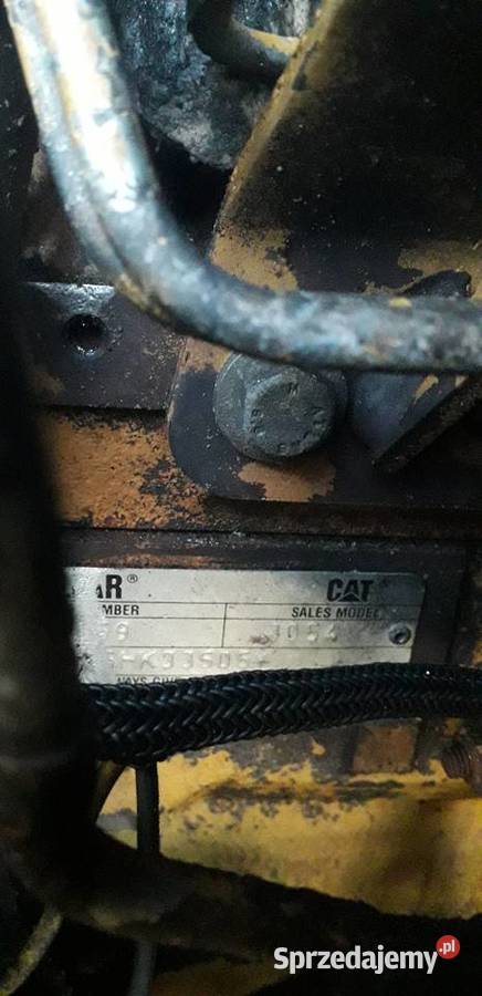 CAT 428 B silnik świętokrzyskie Ostrowiec Świętokrzyski