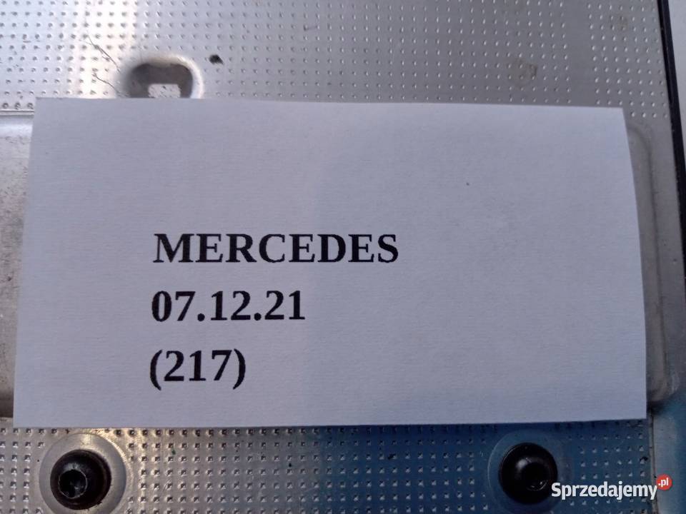 MODUŁ STEROWNIK PDC MERCEDES E KLASA W211 CLS wielkopolskie Nowy Tomyśl