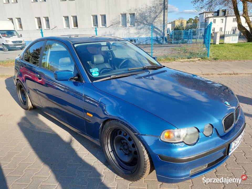 BMW 316ti Compact Skóra Gwint Szeroka Stal Jeden Bydgoszcz