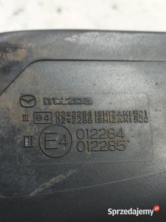 LUSTERKO PRAWE 5PIN EU 012284 Mazda 5 I 20052010 świętokrzyskie