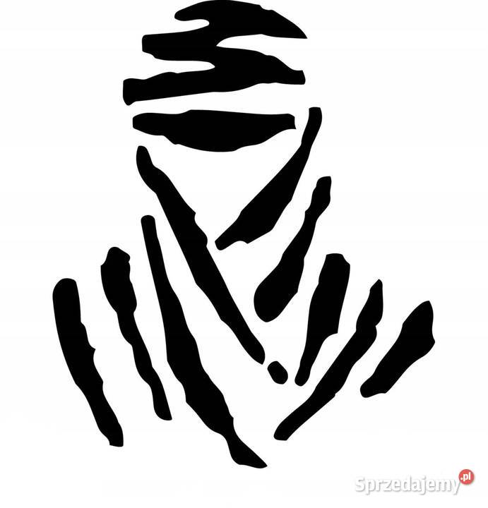 Naklejka Beduin czarny Dakar Rally Kamionna