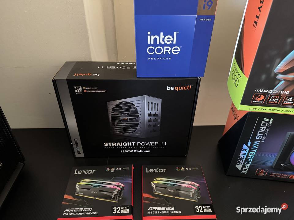 PC Gaming RTX 4090 i914900K 64GB Monitor LG Pamięć RAM 64 Dąbrowa Górnicza