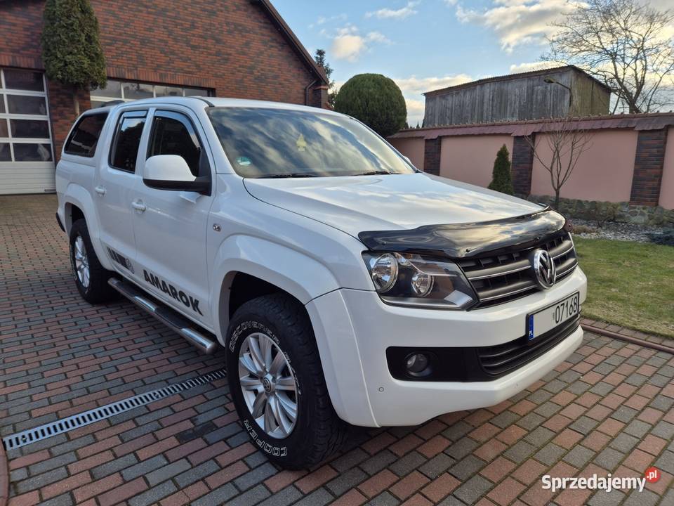 VW Amarok 20TDI 4x4 4 Motion zabudowana paka blokada skrzyni biegów Śliwice sprzedam