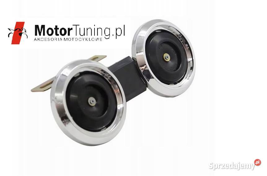 Klakson sygnał dzwiekowy podwójny do motocykla Klaksony śląskie Sosnowiec