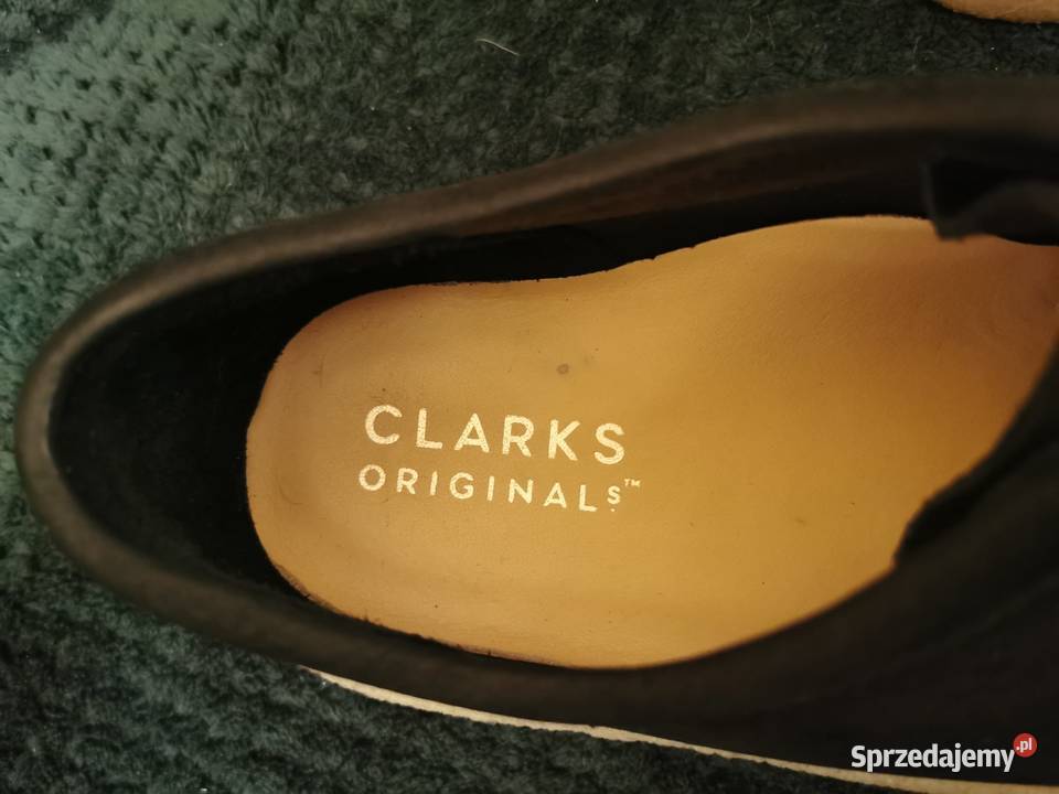 CLARKS półbuty 45 Skóra naturalna ZAMSZ NOWE Clarks Łódź