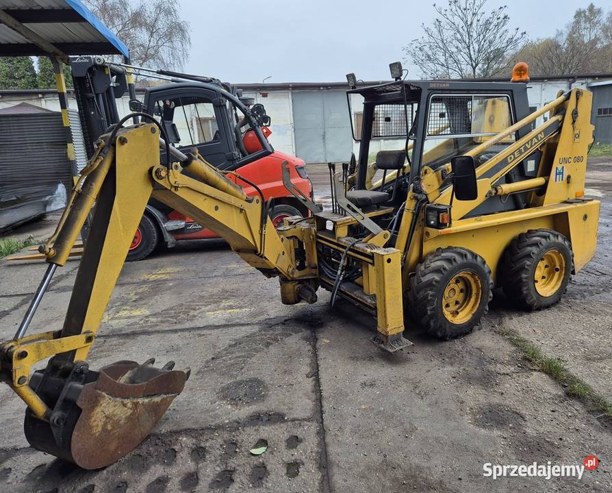Miniładowarka DETVAN 080 masa 3100 silnik Zetor śląskie Rybnik