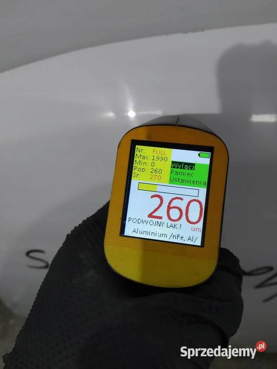 MASKA PRZÓD WK2 BIAŁA LIFT LEKKO USZKODZONA Jeep osobowe Maski Motoryzacja sprzedam