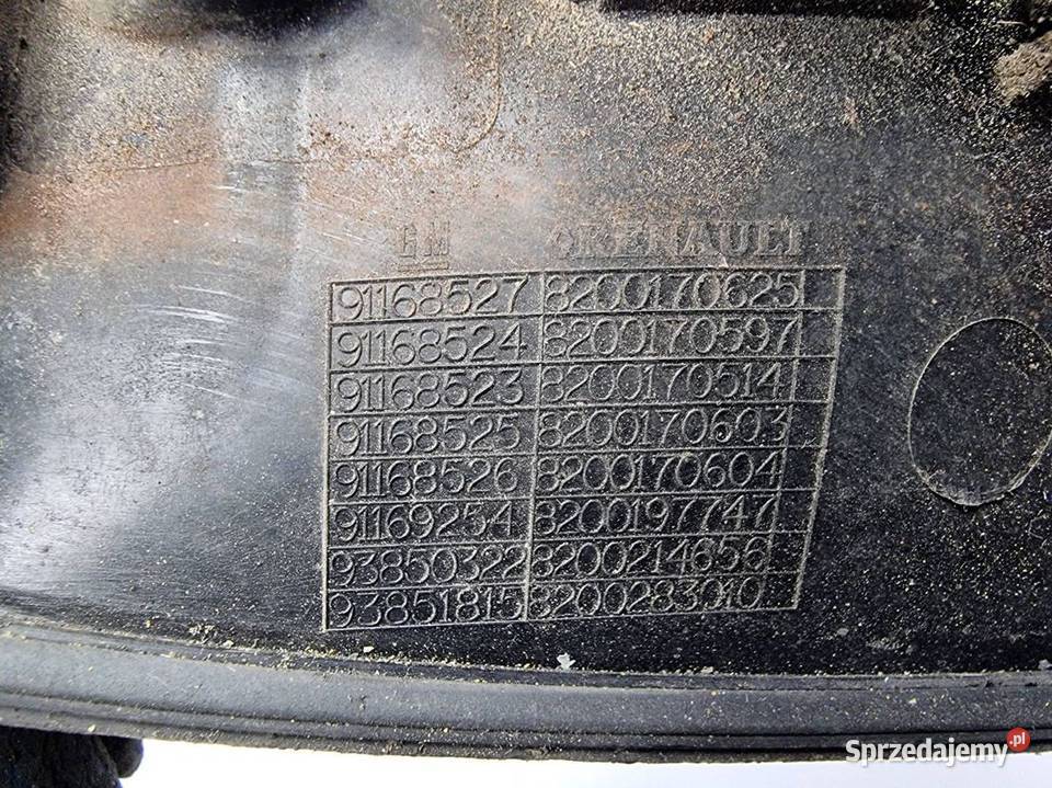 KLAMKA RENAULT TRAFIC II 8200170625