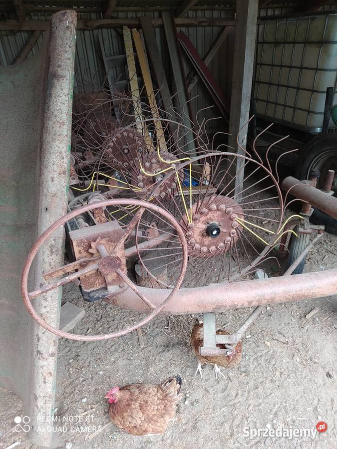 Zgrabiarka 5 gwiazdowa nieuszkodzony sprzedam