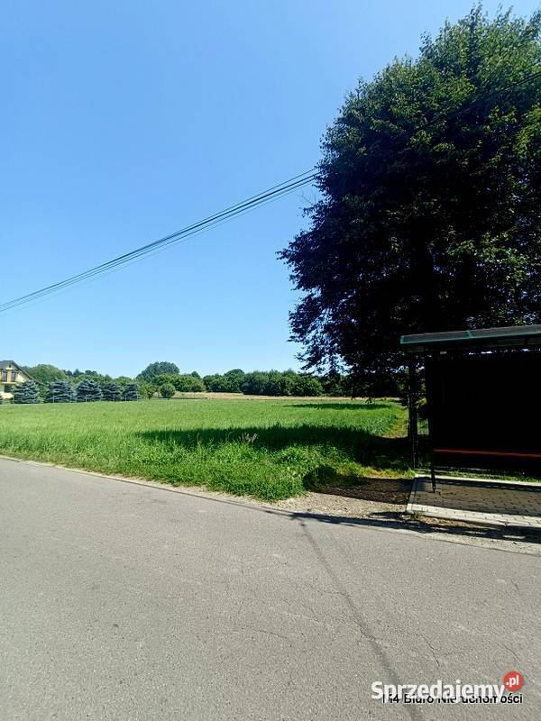 ŁADNA WIDOKOWA DZIAŁKA W DOBIESZYNIE Krosno