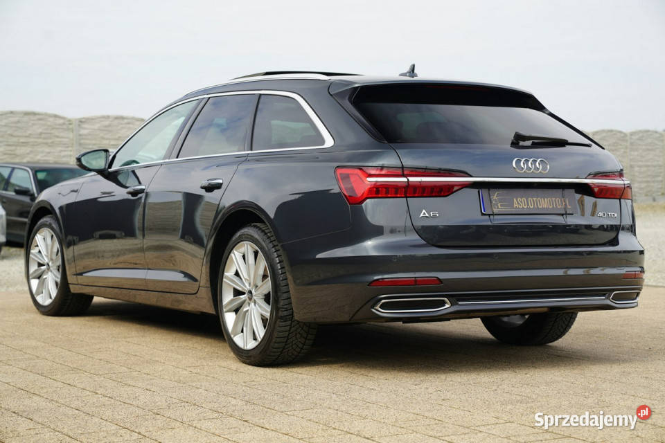 Audi A6 2 X PANORAMA skóra FUL LED kamera grzane czujnik deszczu Otmuchów sprzedam